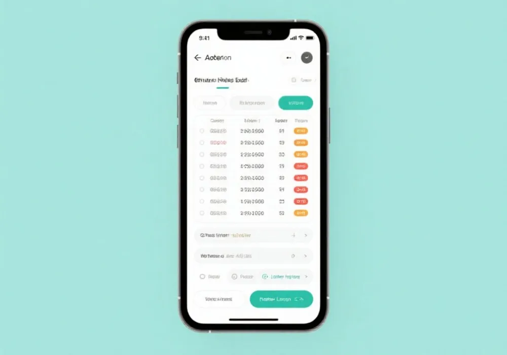 历史记录检索界面